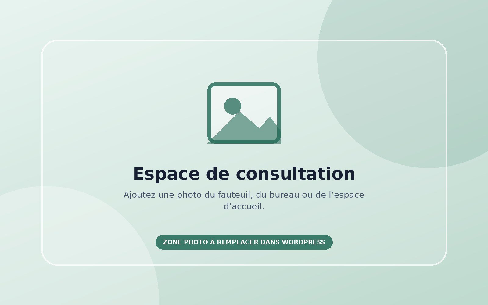 Espace de consultation