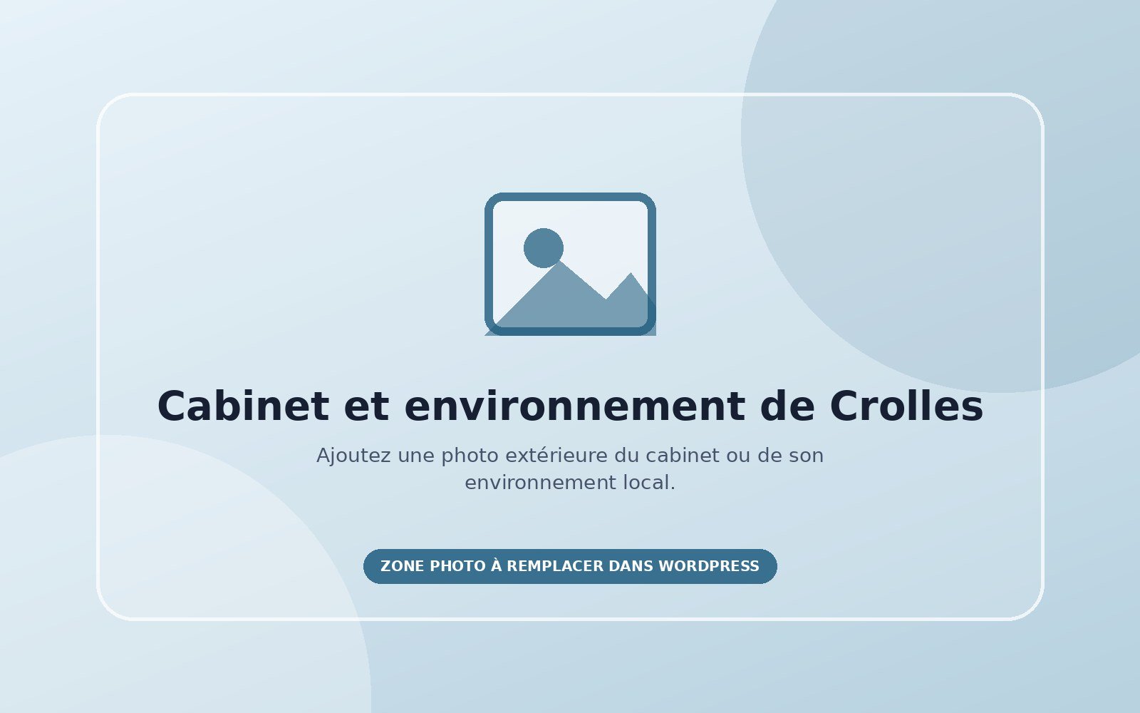 Cabinet à Crolles